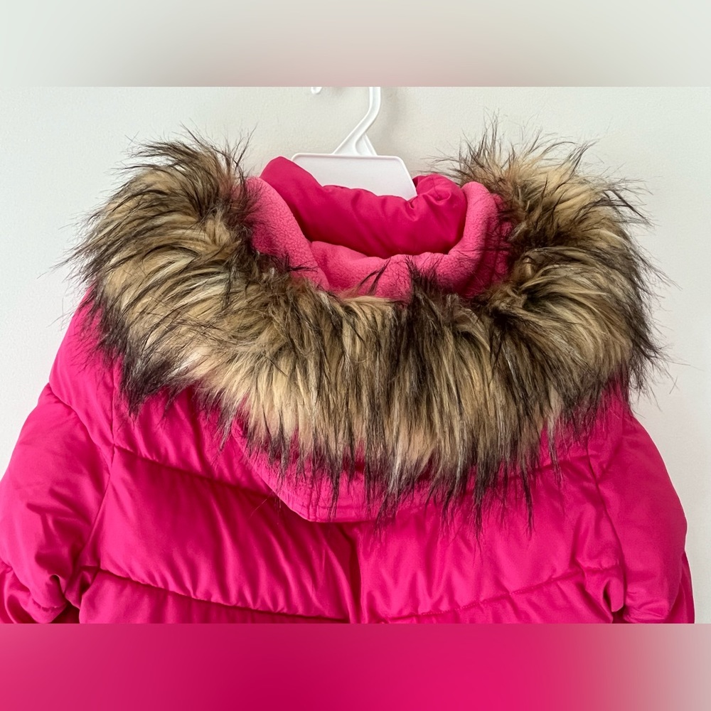 Arizona Jean Company Girls Winter Jacket, Pink, Size M (10/12) - Picture 8 of 13